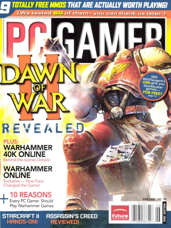 PC Gamer Issue 175 (June 2008) cover